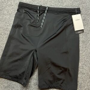Nike Fusion Women's XL 9" Kick Shorts Swim Black NESSE167 Jammer Hydralock New